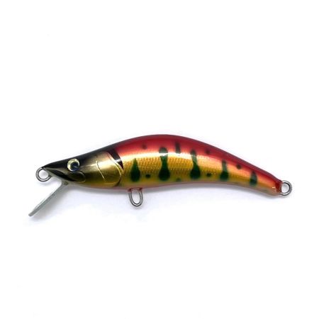 麗's Lure Craft ルアー ハンドメイドミノー 60mm HS 流 箱付 流紋ヤマメ