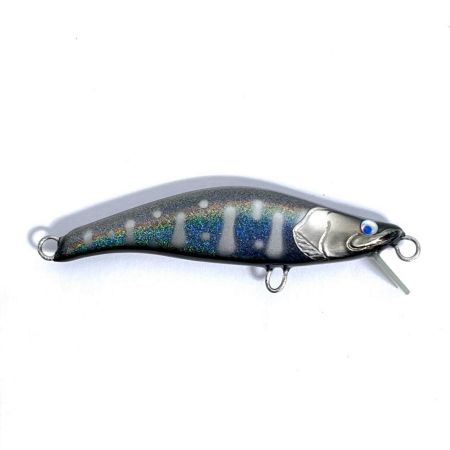 麗's Lure Craft ルアー ハンドメイドミノー 55mm フラット neo 箱付 オーロラヤマメ