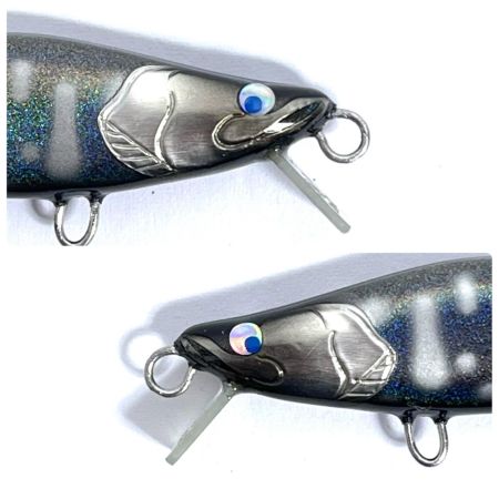 麗's Lure Craft ルアー ハンドメイドミノー 55mm フラット neo 箱付 オーロラヤマメ