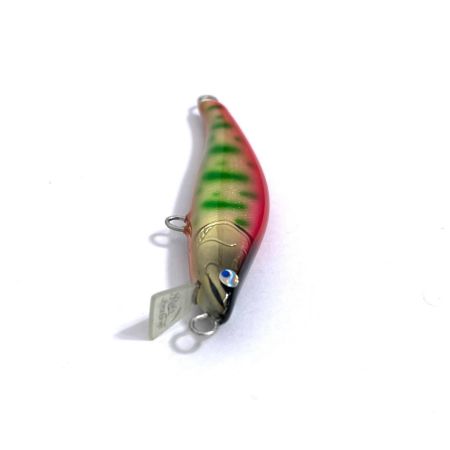 麗's Lure Craft ルアー ハンドメイドミノー 55mm S フラット neo 箱付 椿桜銀