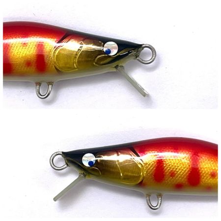 麗's Lure Craft ルアー ハンドメイドミノー 55mm S フラット neo 箱付 ゴールドヤマメ