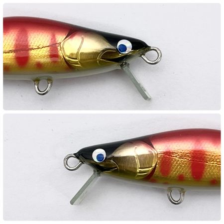 麗's Lure Craft ルアー ハンドメイドミノー 55mm S フラット neo 箱付 ゴールドヤマメ