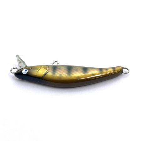 麗's Lure Craft ルアー ハンドメイドミノー 55mm フラット neo 箱付 ブラウンヤマメOB
