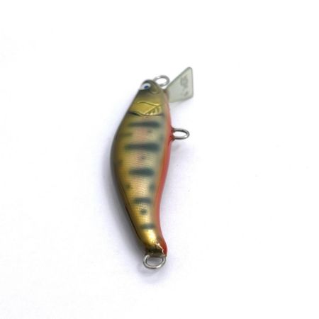 麗's Lure Craft ルアー ハンドメイドミノー 55mm フラット neo 箱付 ブラウンヤマメOB