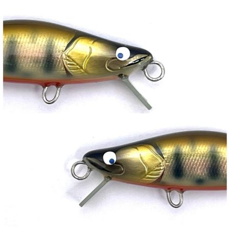 麗's Lure Craft ルアー ハンドメイドミノー 55mm フラット neo 箱付 ブラウンヤマメOB