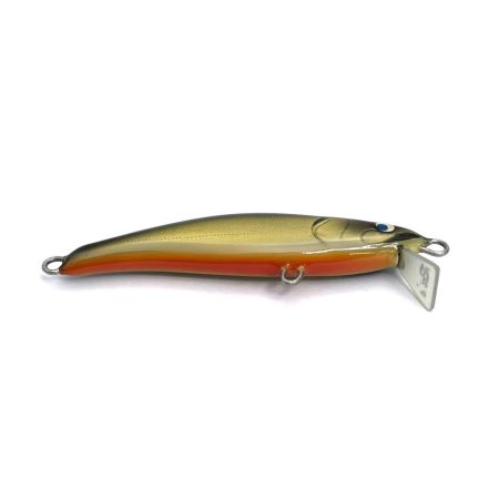 麗's Lure Craft ルアー ハンドメイドミノー 55mm フラット neo 箱付 銀黒OB