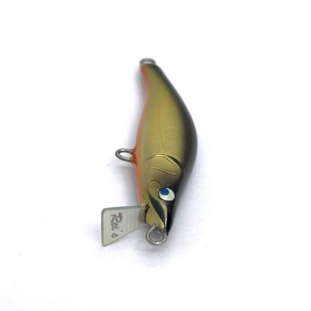 麗's Lure Craft ルアー ハンドメイドミノー 55mm フラット neo 箱付 銀黒OB