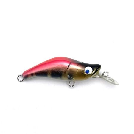 麗's Lure Craft ルアー ハンドメイドミノー 45mm S MD 箱付 ピンキーオカマチャンオイカワ