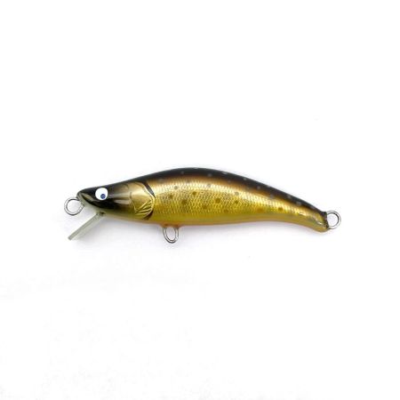 麗's Lure Craft ルアー ハンドメイドミノー 55mm フラット neo 箱付 イワナ