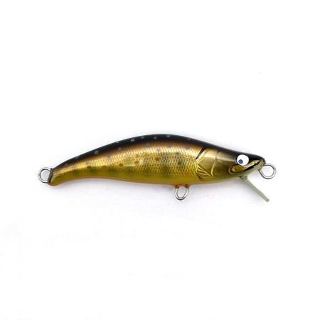 麗's Lure Craft ルアー ハンドメイドミノー 55mm フラット neo 箱付 イワナ