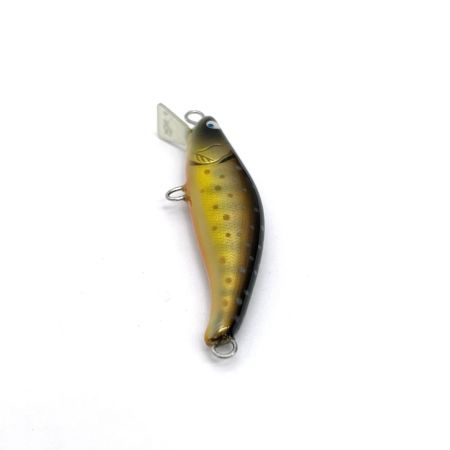 麗's Lure Craft ルアー ハンドメイドミノー 55mm フラット neo 箱付 イワナ