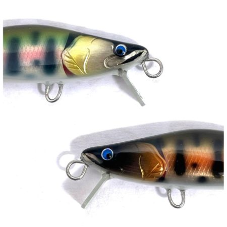麗's Lure Craft ルアー ハンドメイドミノー 55mm S フラット neo 箱付 親子ザクラ