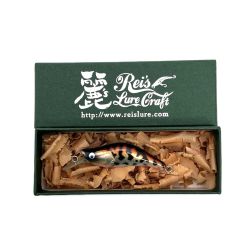 麗's Lure Craft ルアー ハンドメイドミノー 45mm SMD 箱付 オレンジコーチドック Bランク