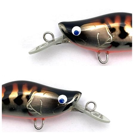 麗's Lure Craft ルアー ハンドメイドミノー 45mm SMD 箱付 オレンジコーチドック