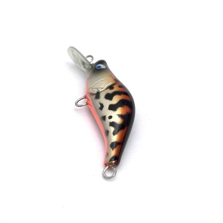 麗's Lure Craft ルアー ハンドメイドミノー 45mm SMD 箱付 オレンジコーチドック