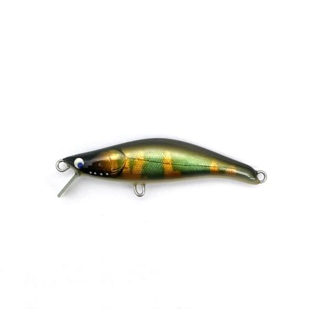 麗's Lure Craft ルアー ハンドメイドミノー 55mm フラット neo 箱付 オカマチャンオイカワ