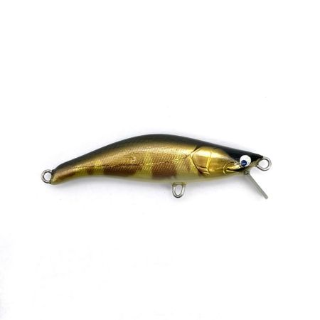 麗's Lure Craft ルアー ハンドメイドミノー 55mm フラット neo 箱付 オカマチャンオイカワ