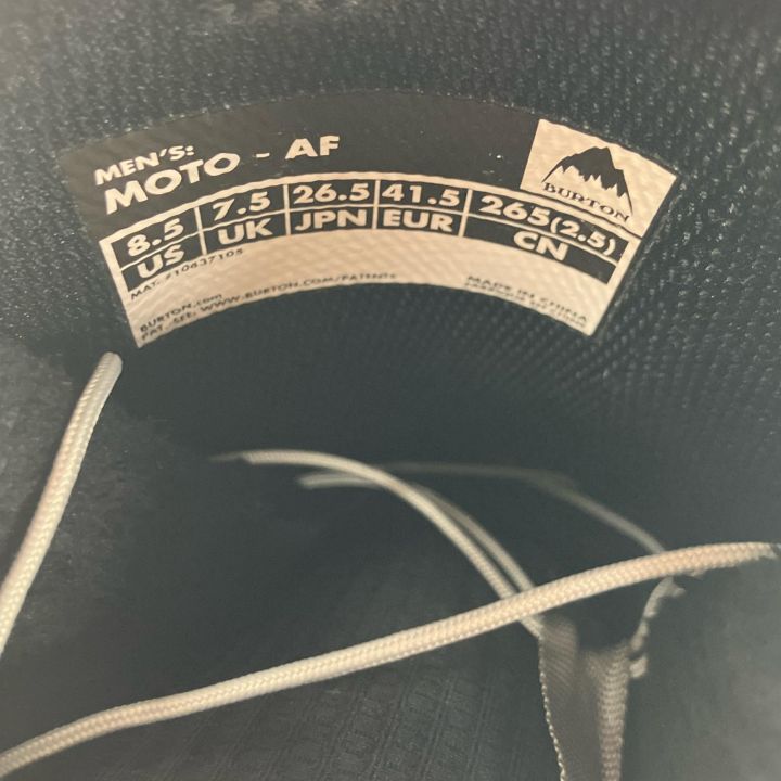 BURTON バートン ウィンター用品 スノーボードブーツ BURTON SIZE 26.5  