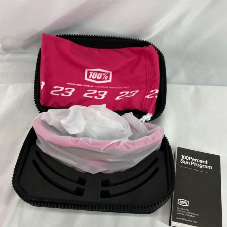 100%  アイウェア サングラス 100% 程度A  ｽﾋﾟｰﾄﾞｸﾗﾌﾄ バイオレット