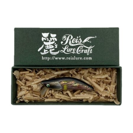  麗's ミノー シェル ブラックアユ