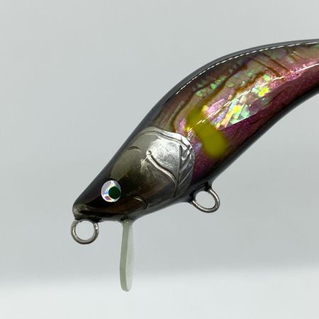  麗's ミノー シェル ブラックアユ