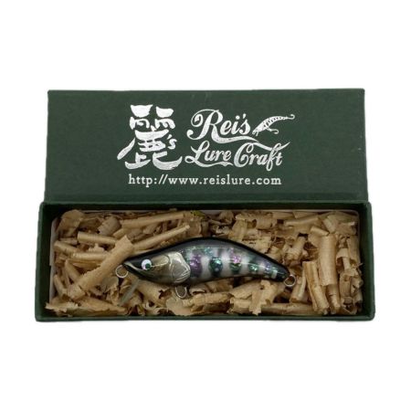  麗's ミノー シェル ブラックヤマメ 鮑 程度AB