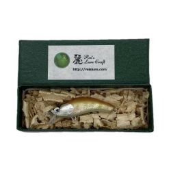 §§ 麗's ミノー シェル アワビ貼り ヤマメ オレンジ Bランク