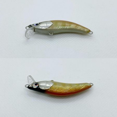  麗's ミノー シェル アワビ貼り ヤマメ オレンジ