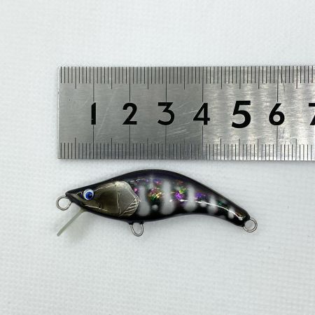  麗's ミノー ルアー ブラックヤマメ 鮑