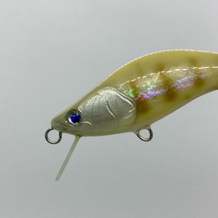  麗's ミノー シェル アルビノヤマメ 鮑