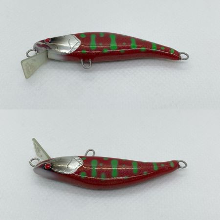  麗's Lure Craft ミノー レッドオーロラヤマメ 程度A