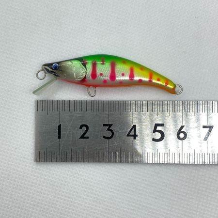  麗's Lure Craft ミノー グラデグリーンチャートヤマメ 程度AB