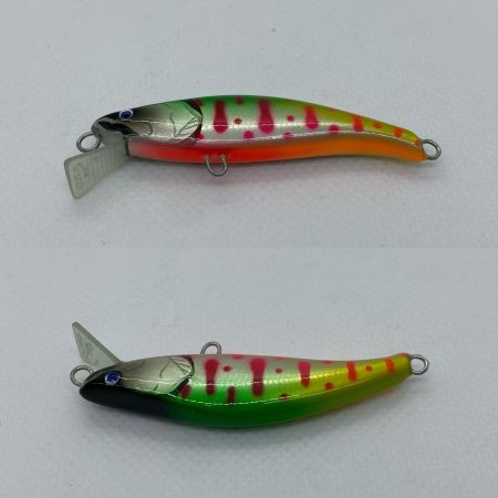  麗's Lure Craft ミノー グラデグリーンチャートヤマメ 程度AB