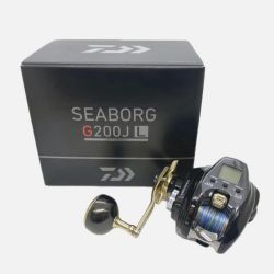 §§ DAIWA ダイワ 電動リール シーボーグ G200JL 程度AB 0.7km/2h 00810031 Aランク