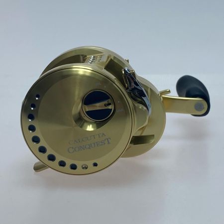  SHIMANO シマノ 21カルカッタコンクエスト 201HG ベイトリール 程度B
