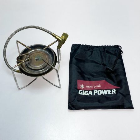  snowpeak スノーピーク シングルガスバーナー PSLPG対応 程度BC GS-310A