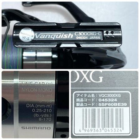  SHIMANO シマノ スピニングリール 23ヴァンキッシュ C3000XG 程度B 箱付 045324