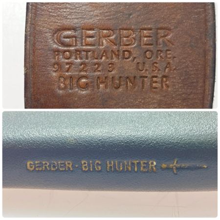  GERBER ナイフ 程度B ビッグハンター シース付 97223