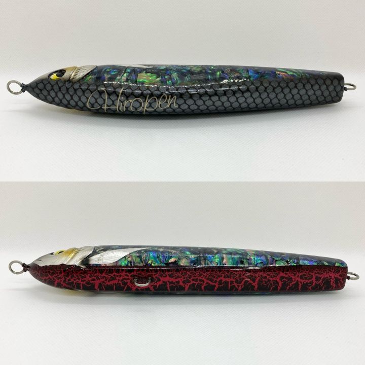 HIROPEN ヒラマサ 黒アワビ 210mm ポッパー 程度B - 中古釣り