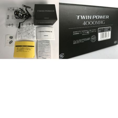  SHIMANO シマノ スピニングリール 24ツインパワー4000MHG 24TWIN POWER 046864 箱付