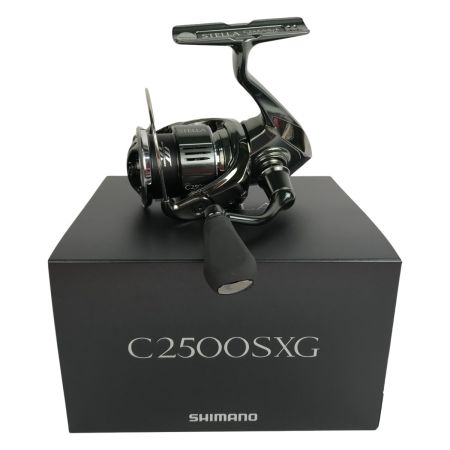 SHIMANO シマノ スピニングリール 22ステラ C2500SXG 043863 リールポーチ・取説・外箱付