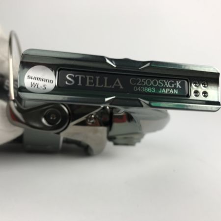 SHIMANO シマノ スピニングリール 22ステラ C2500SXG 043863 リールポーチ・取説・外箱付