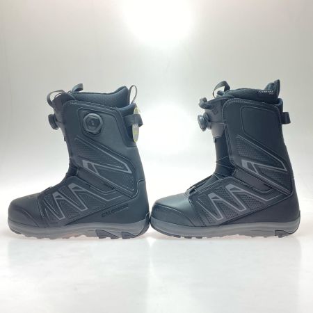  SALOMON サロモン スノーボードブーツ  27.5cm ダイアル式  程度A LAUNCH BOA SJ BOA L4740300027.5 ブラック×グレー