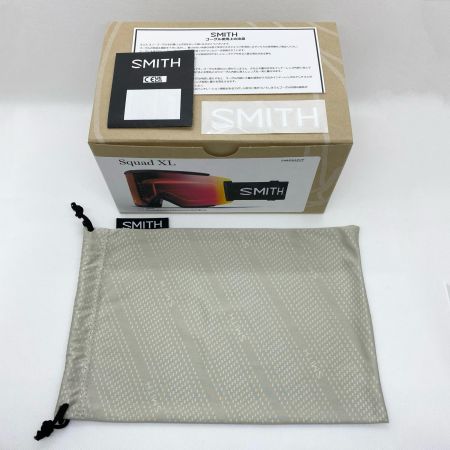  SMITH スミス ゴーグル Squad XL 程度A  ブラック