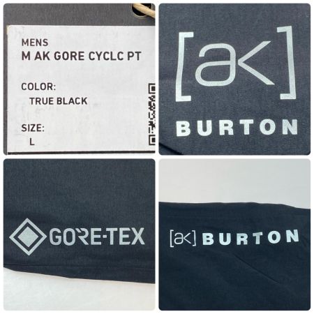  BURTON バートン スノーボードウェア(パンツ) SIZE L 未使用品(S) AK CYCLC ブラック