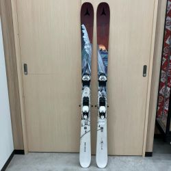 ATOMIC アトミック スキー パウダースキー ATOMIC 163cm BENT CHETLER ホワイト×マルチカラー WAX エッジメンテナンス済 Bランク