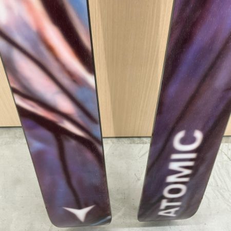 ATOMIC アトミック スキー パウダースキー ATOMIC 163cm BENT CHETLER ホワイト×マルチカラー WAX エッジメンテナンス済