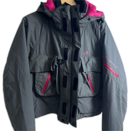  Anglers-Design ウェーディングジャケット Lサイズ グレー×ピンク グレー×ピンク