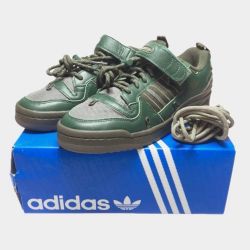 §§ adidas アディダス FORUM 84 CAMP LOW 23.5cm GV6784 未使用品(S) グリーン Sランク