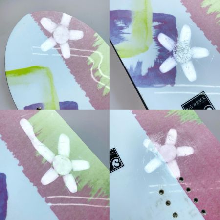  RAYBACK SNOW SURFING スノーボード 4’10” 147.5cm 程度BC SWORDFISH マルチカラー